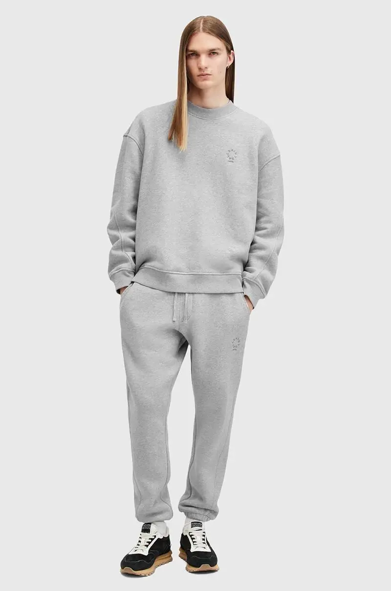 felpa in cotone HAVEN uomo colore grigio M003NB miniatura 4