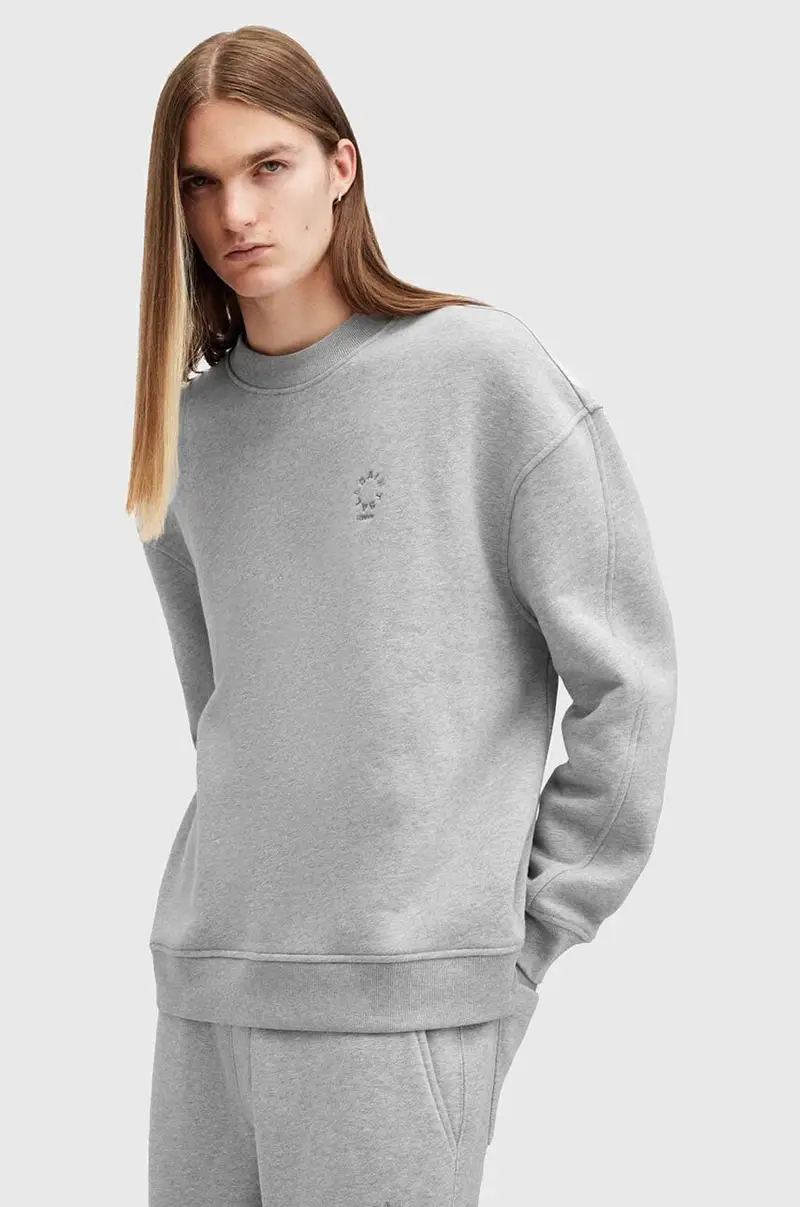 felpa in cotone HAVEN uomo colore grigio M003NB