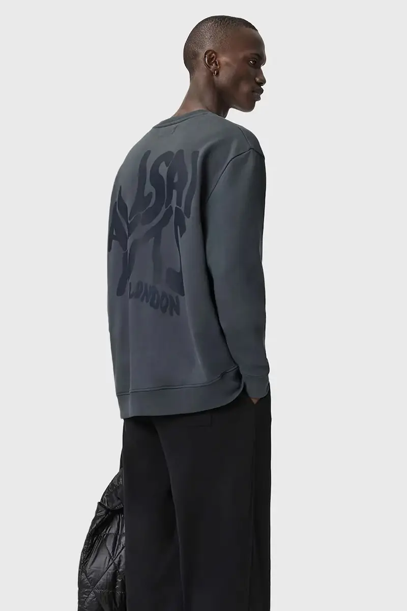 felpa in cotone ORLANDO Blu miniatura 3