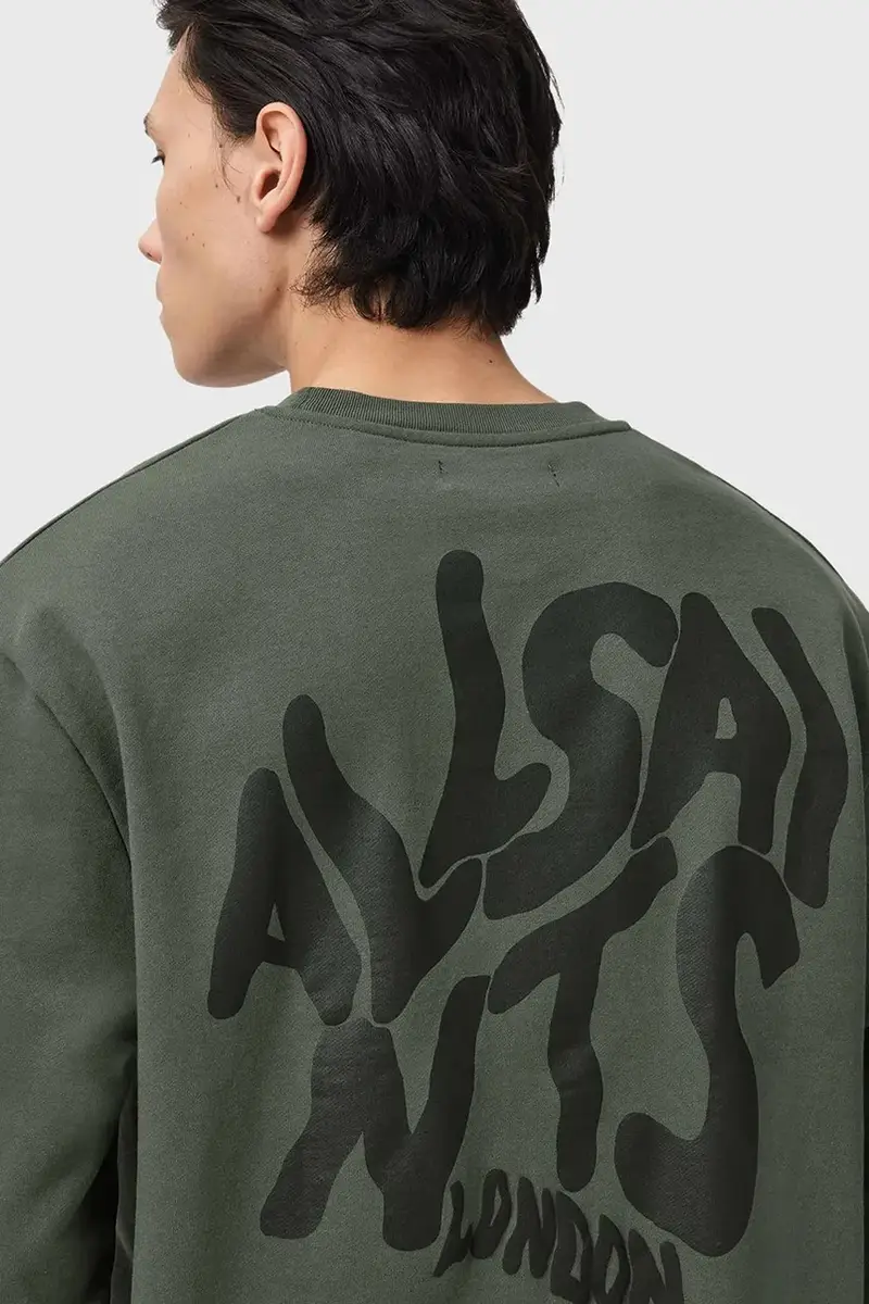 felpa in cotone ORLANDO Verde miniatura 3