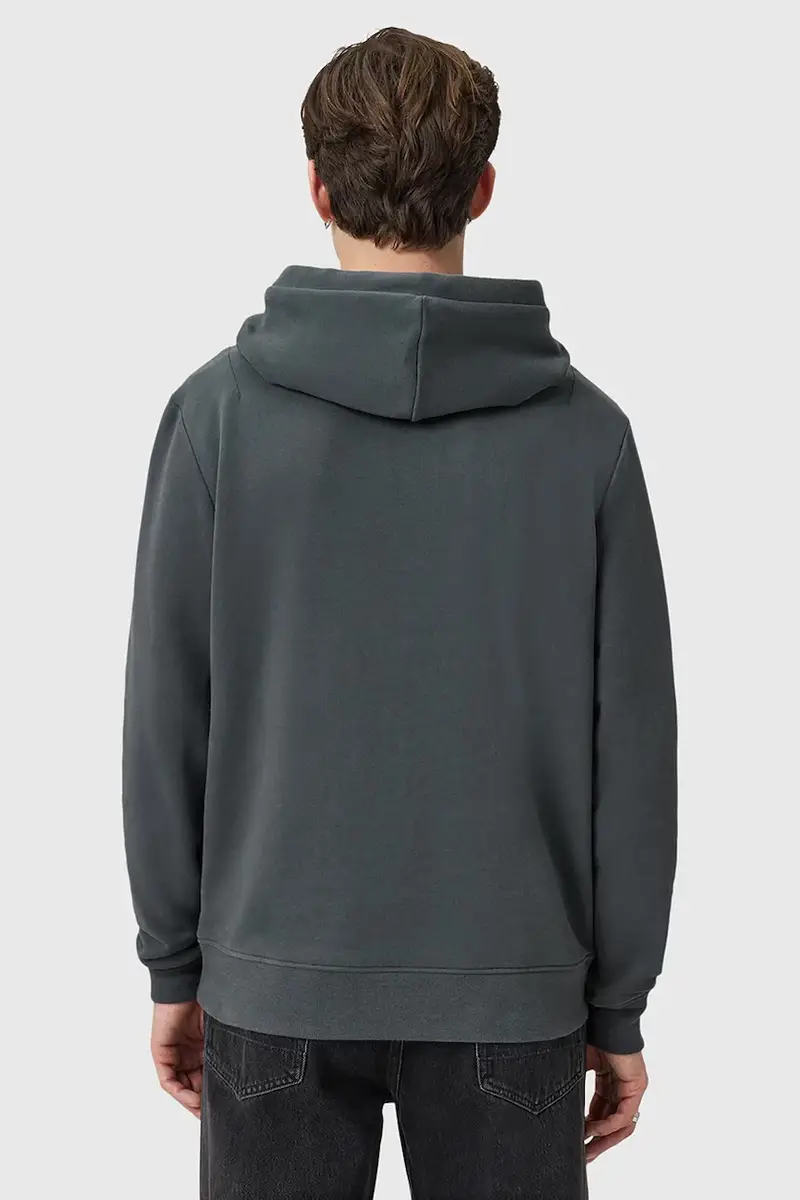 felpa in cotone RAVEN OTH HOODY uomo colore blu con cappuccio M003NZ Grigio miniatura 3