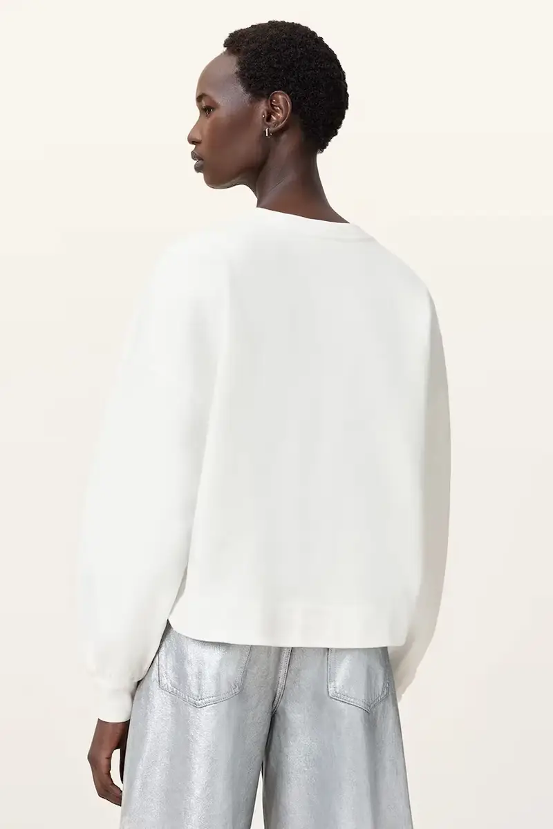 felpa LYSS donna colore bianco W147JC miniatura 3