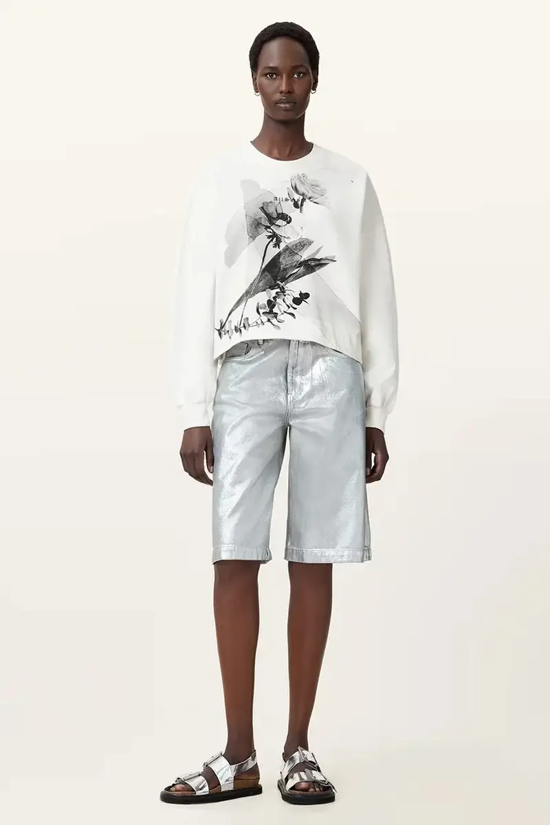 felpa LYSS donna colore bianco W147JC miniatura 4