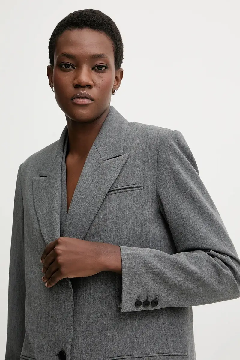 giacca ASTRA Grigio miniatura 4