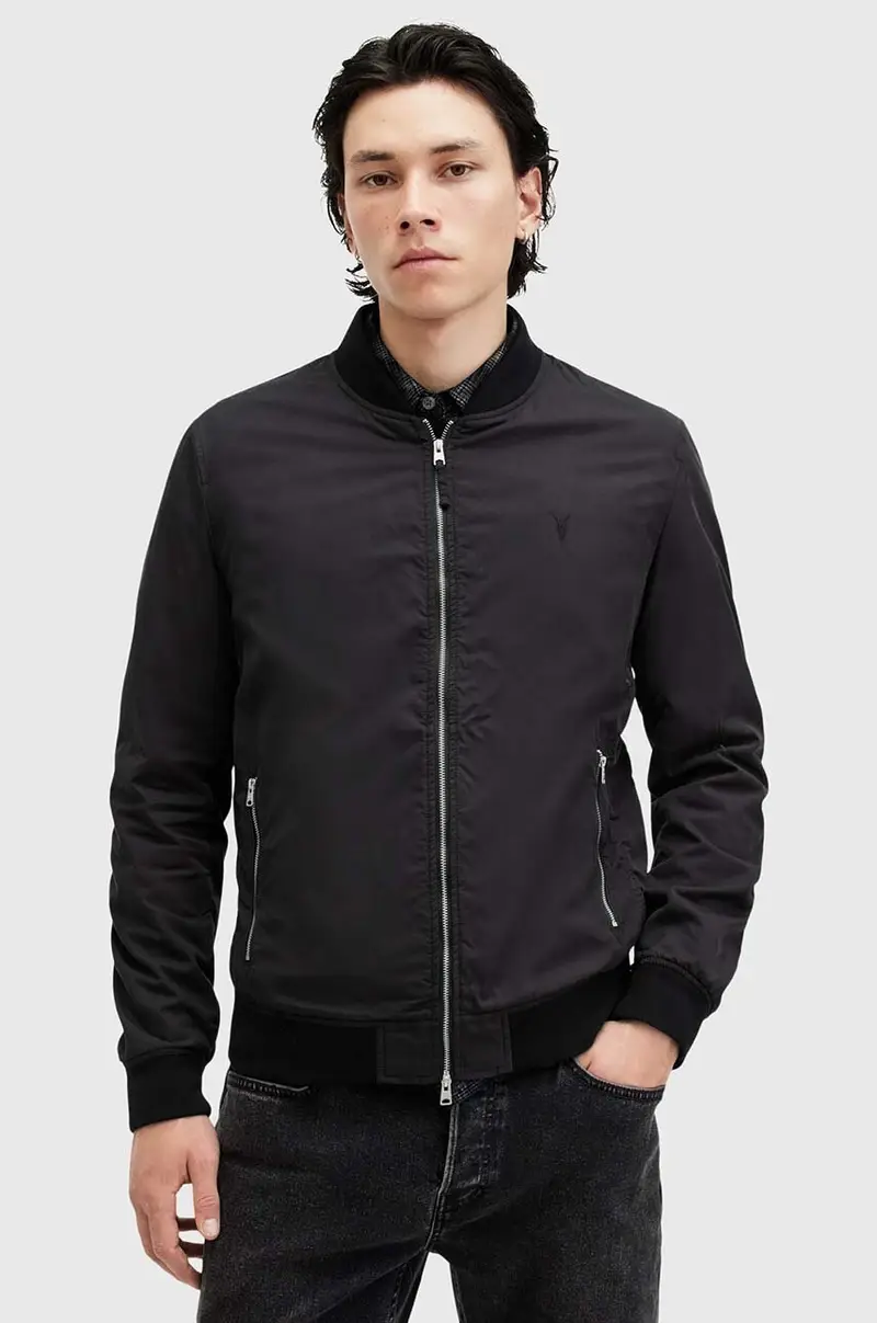 giacca bomber BASSETT uomo colore nero M077OB miniatura 4