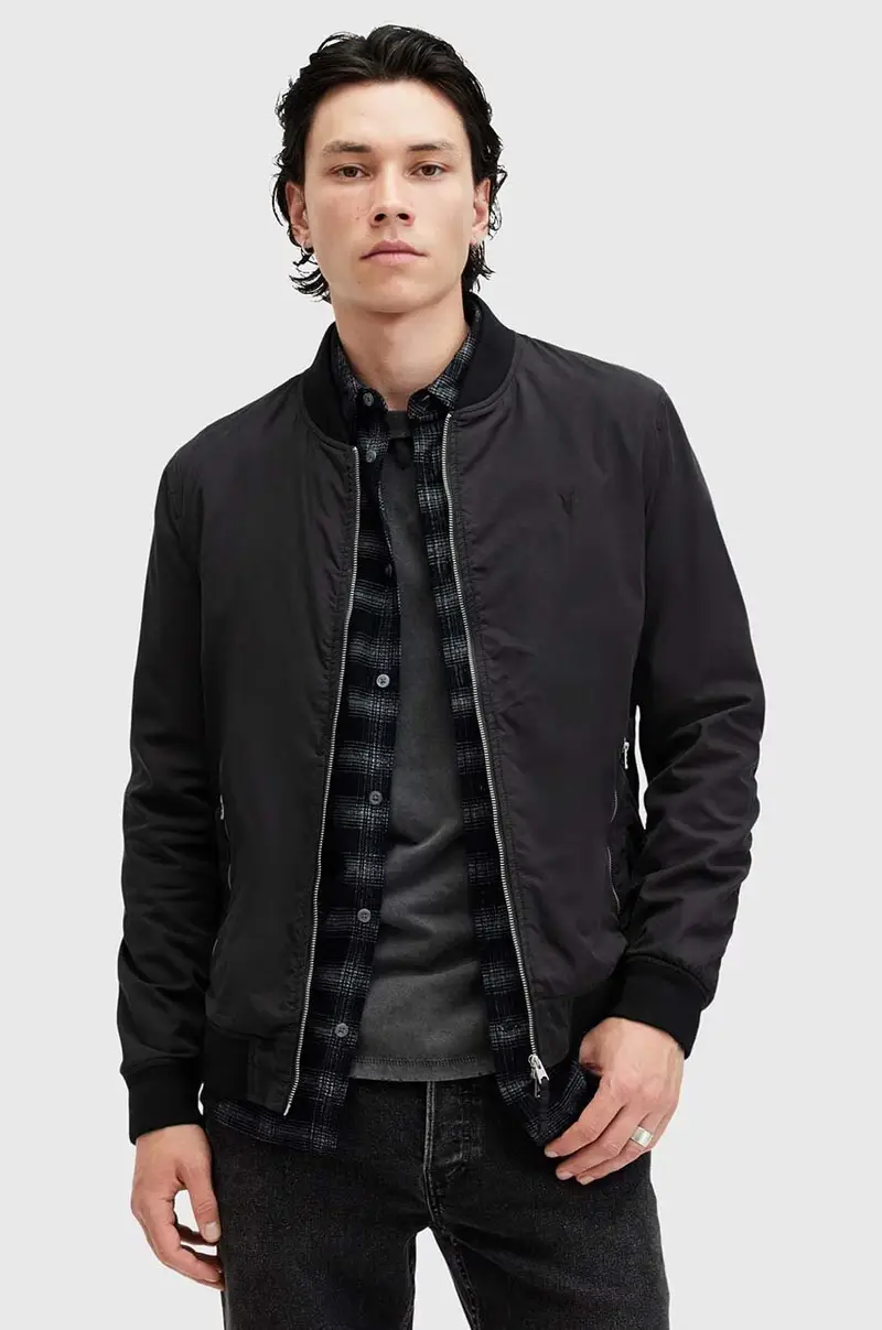 giacca bomber BASSETT uomo colore nero M077OB