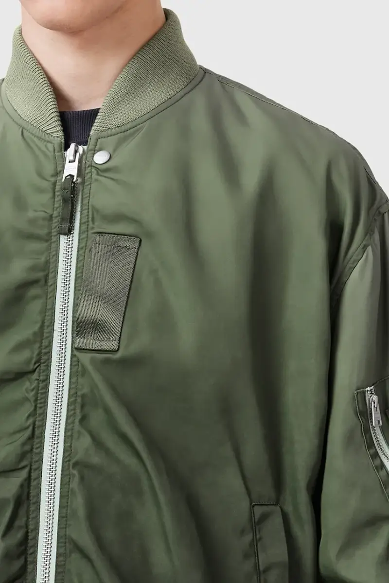 giacca bomber CASCADE colore verde M024OC miniatura 2
