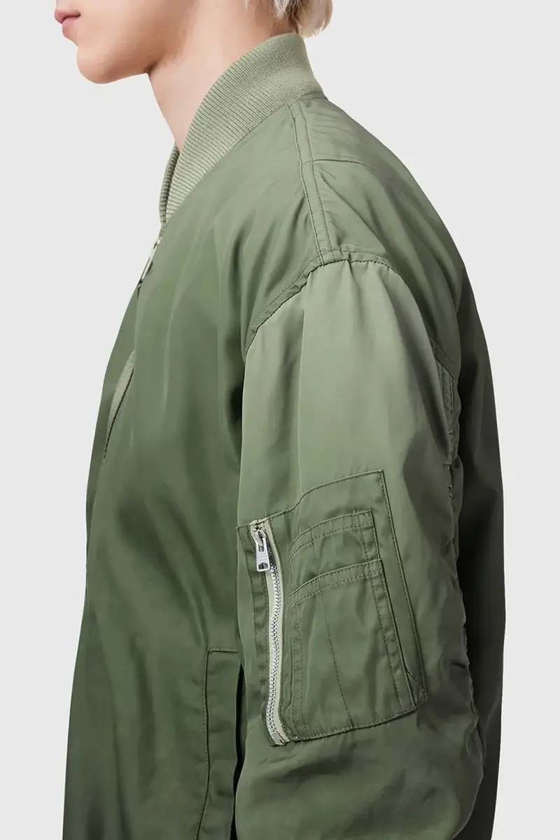 giacca bomber CASCADE colore verde M024OC miniatura 3