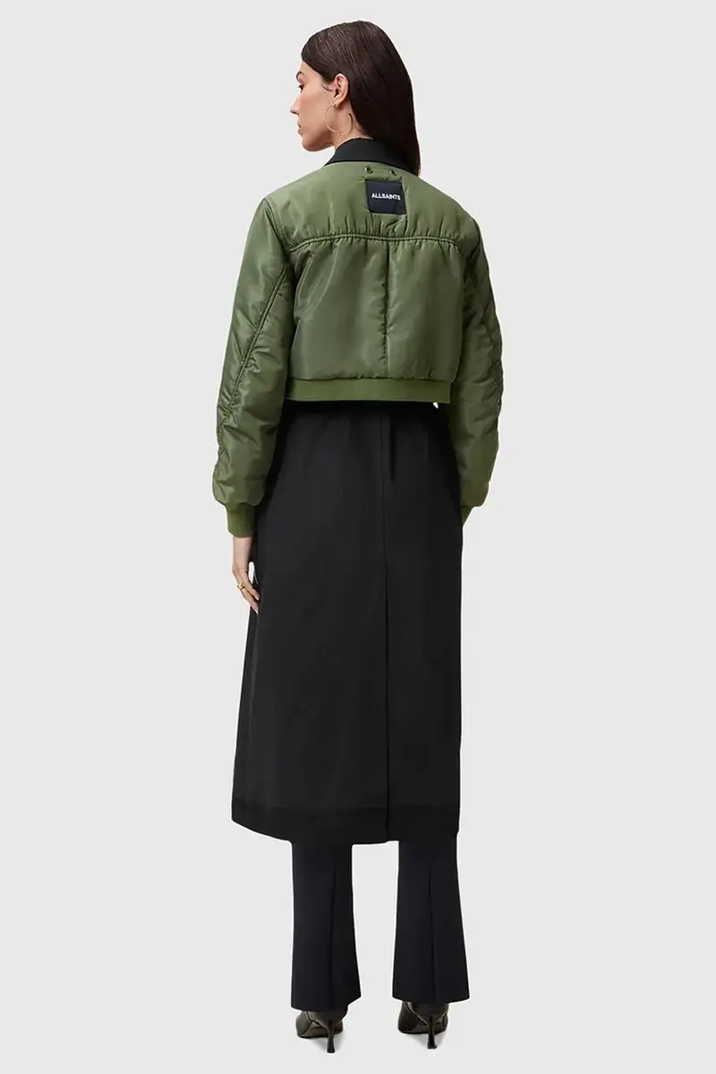 giacca bomber PENNI colore nero W021OC miniatura 4