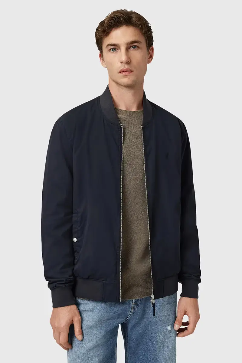 giacca bomber REV uomo colore nero M085OB Blu navy