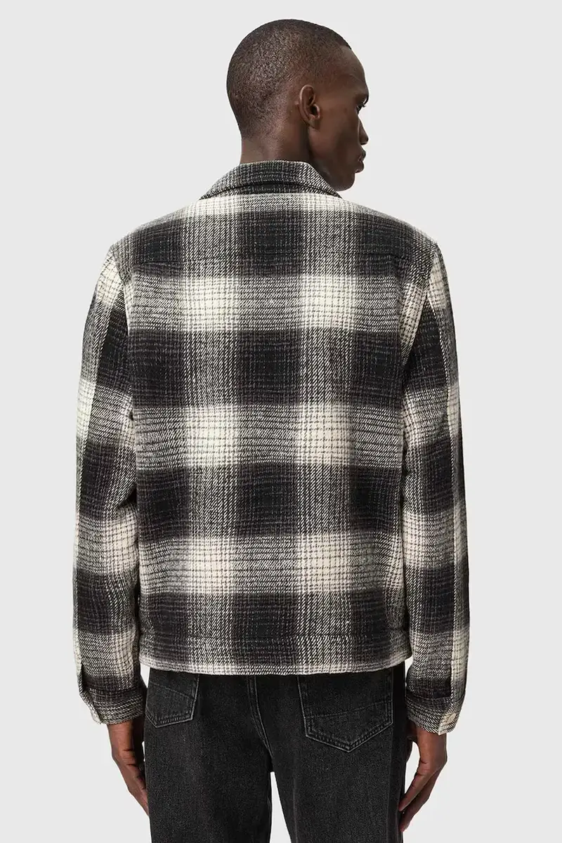 giacca-camicia di cotone Grigio miniatura 2