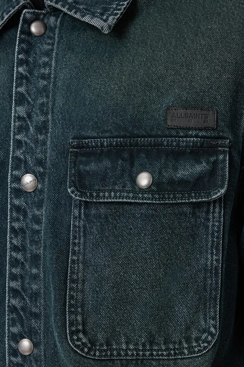 giacca di jeans CASTLEFORD colore blu navy M029OD miniatura 3