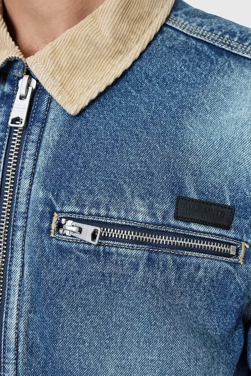 giacca di jeans ROTHWELL colore blu M030OD miniatura 3