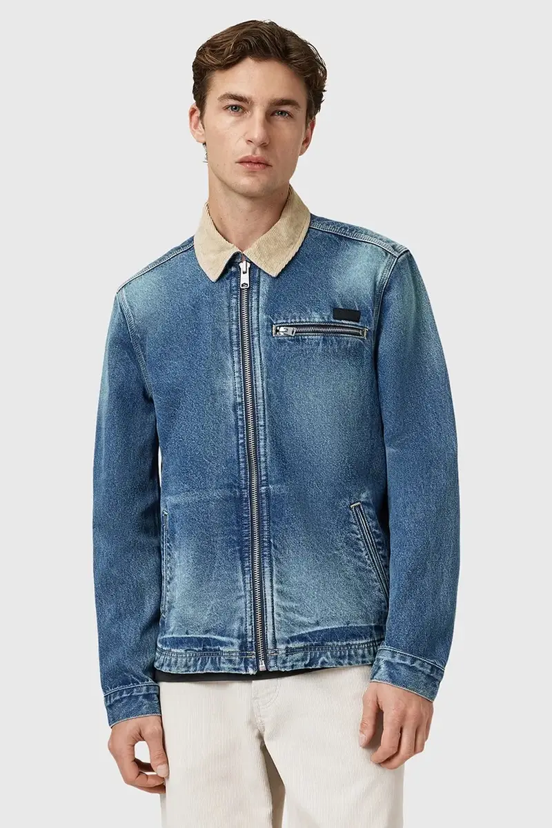 giacca di jeans ROTHWELL colore blu M030OD miniatura 4