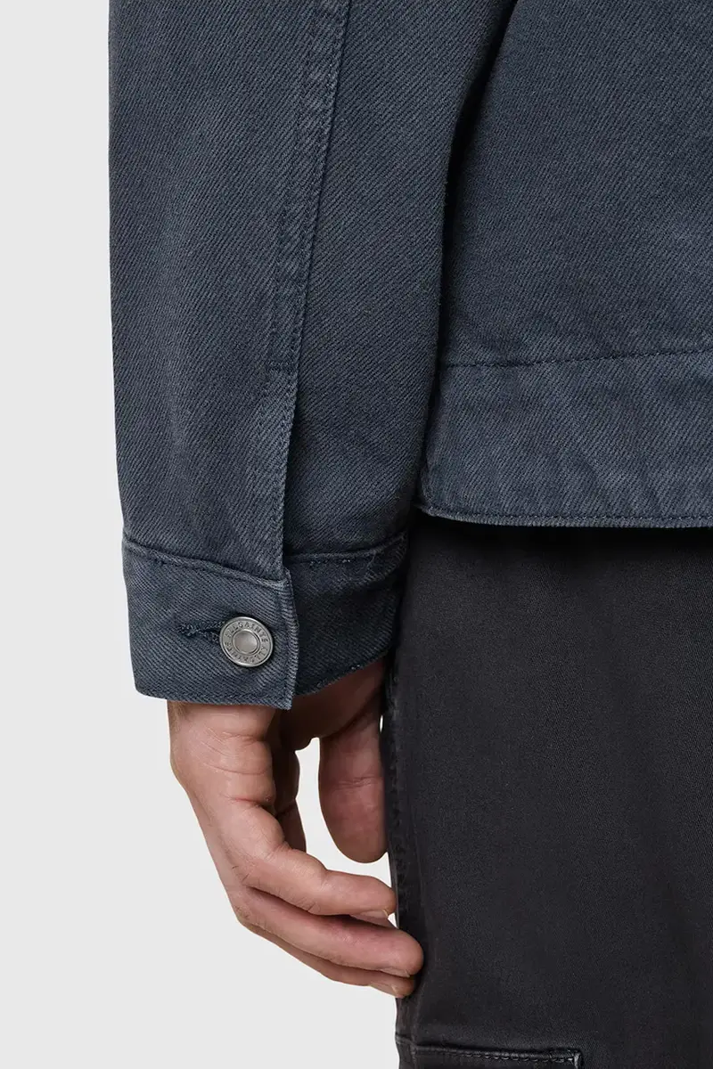 giacca in cotone EAVIS CHORE colore blu navy M015OC miniatura 4