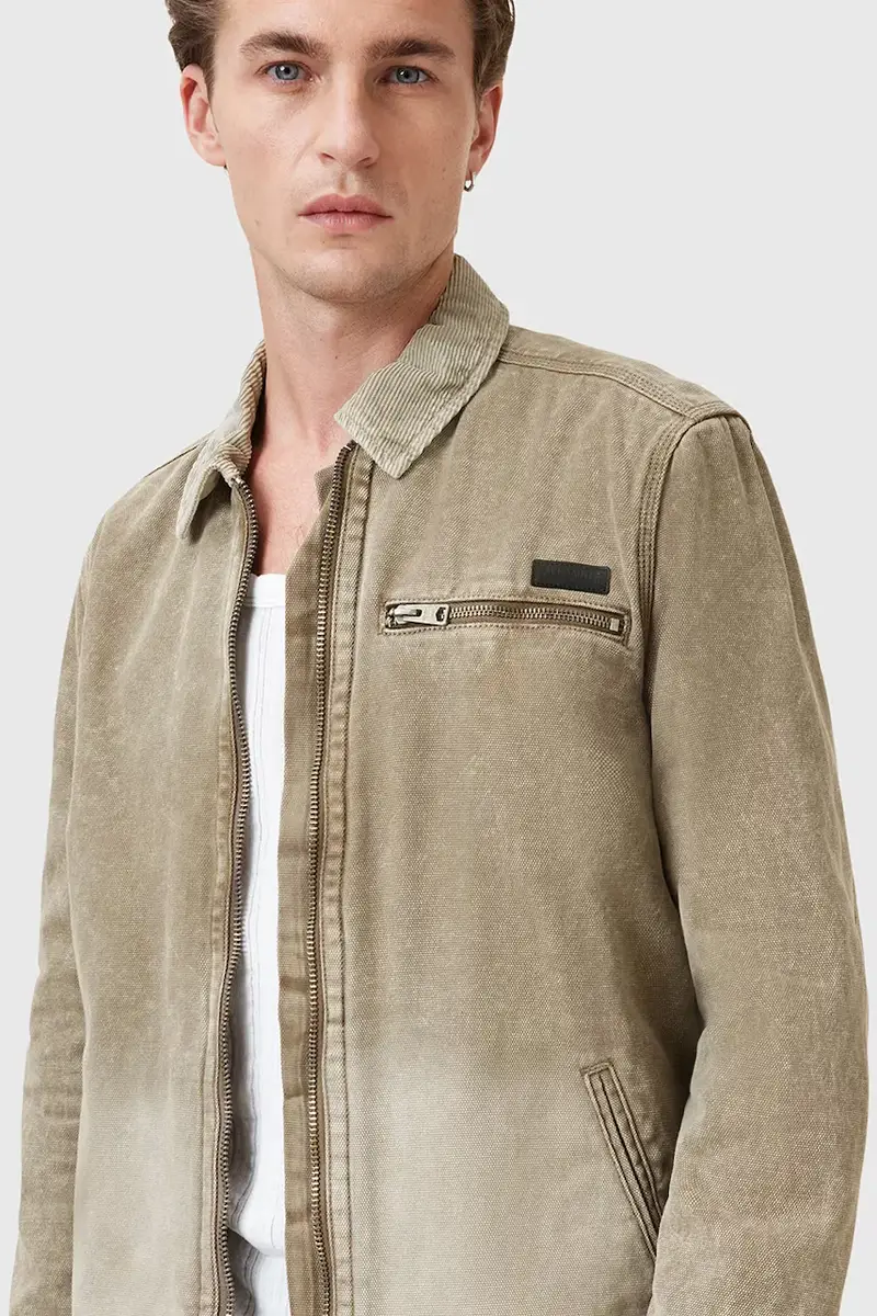 giacca in cotone ROTHWELL colore beige M013OC miniatura 2