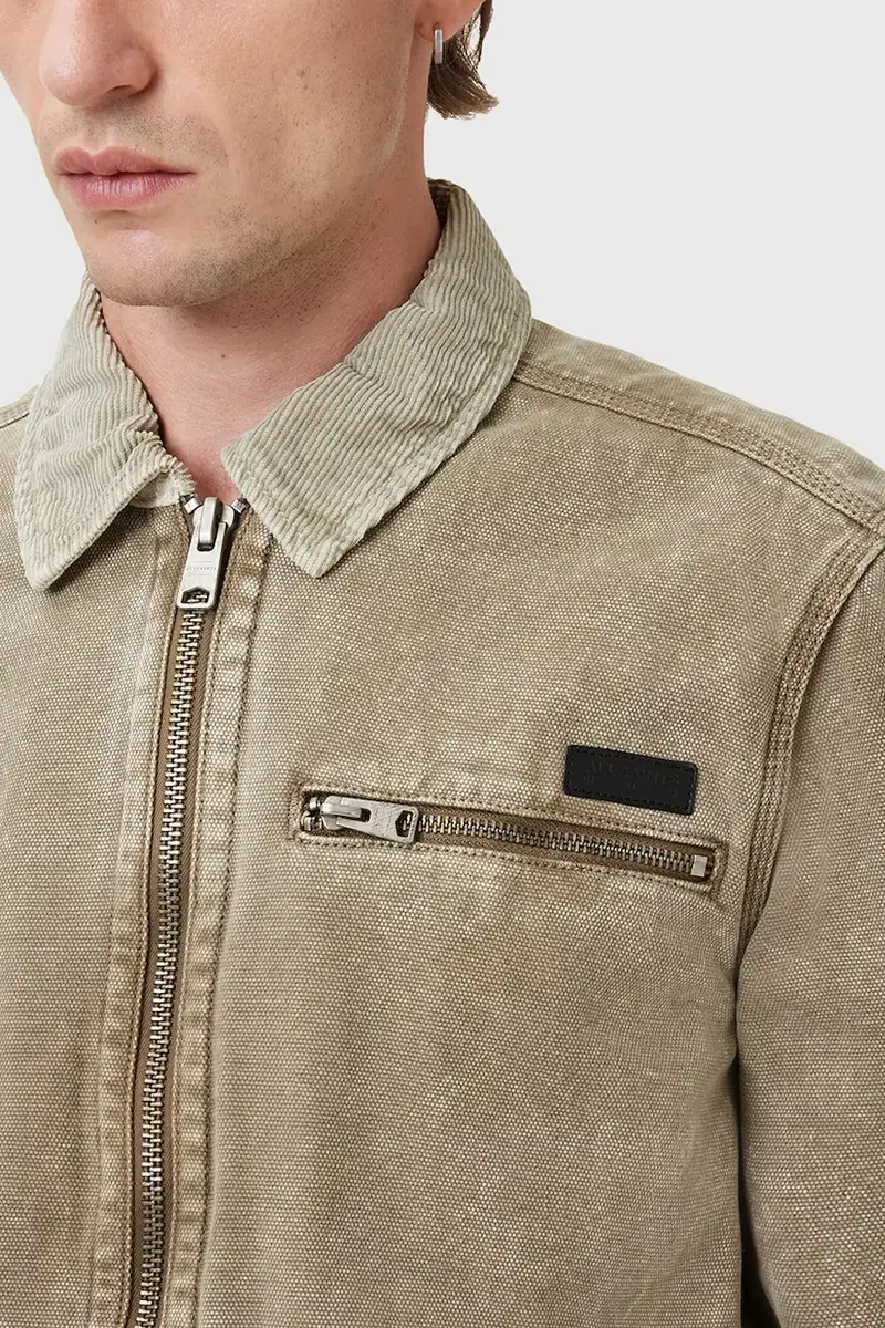 giacca in cotone ROTHWELL colore beige M013OC miniatura 3