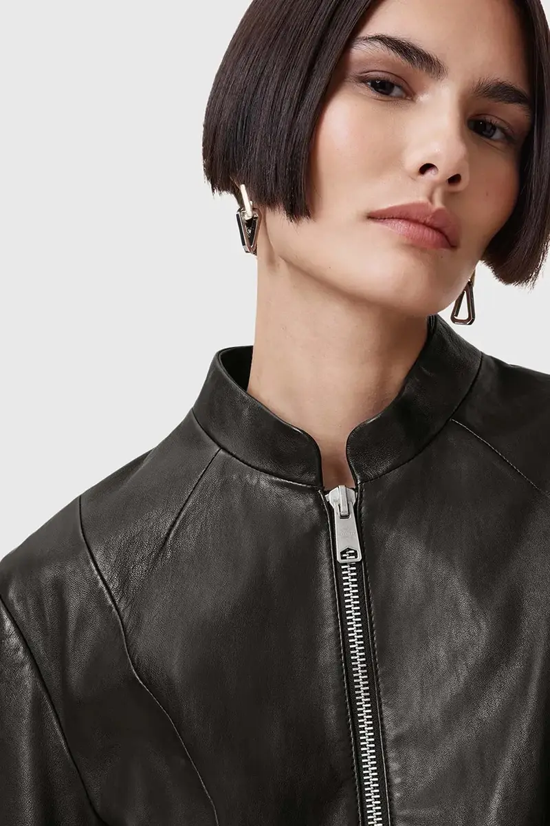 giacca in pelle SADLER colore nero W139LB miniatura 3