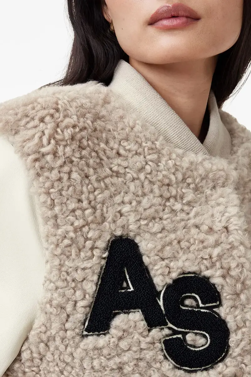 giacca VALERIE donna colore beige W083LB miniatura 2