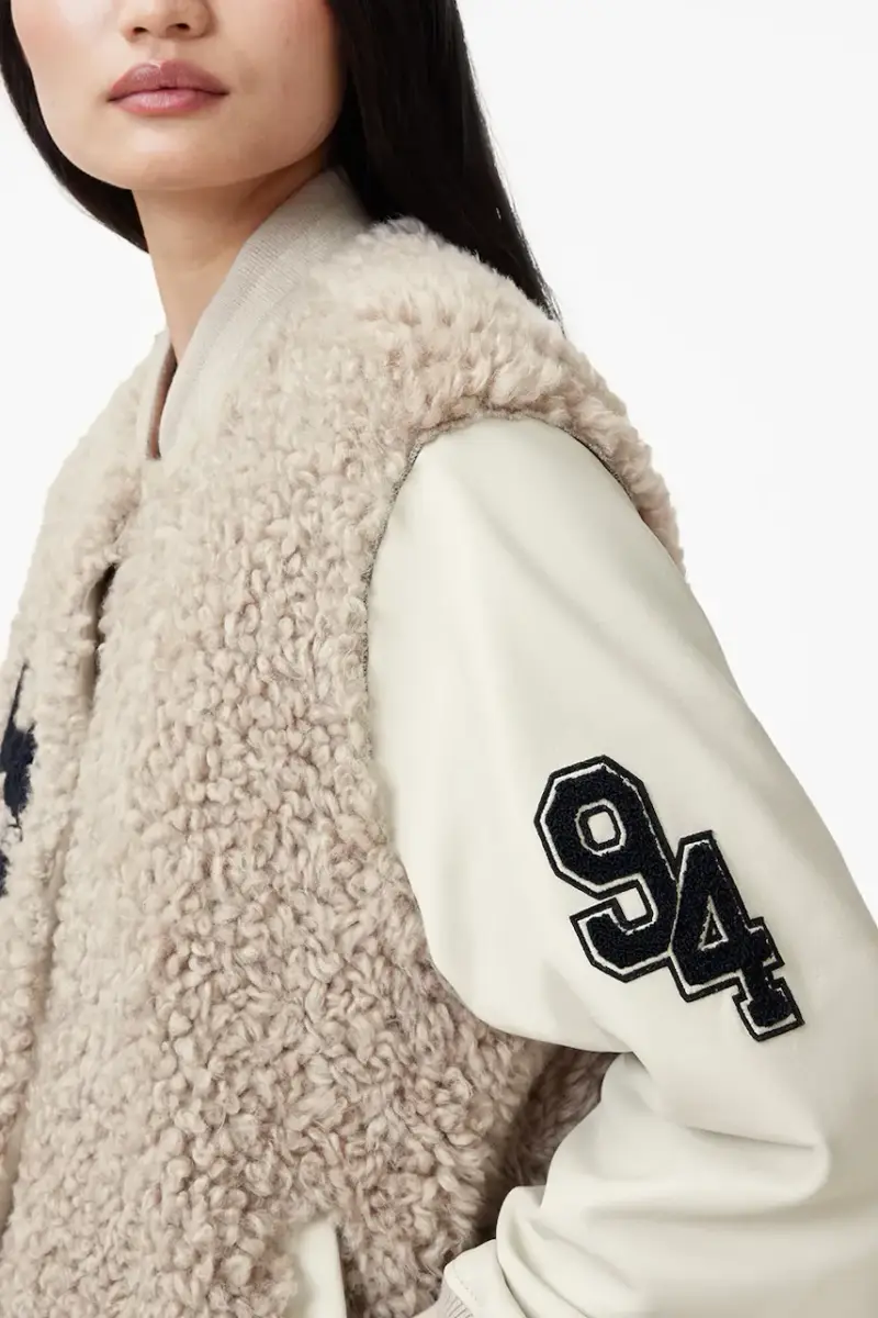 giacca VALERIE donna colore beige W083LB miniatura 3