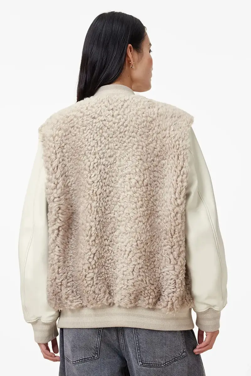 giacca VALERIE donna colore beige W083LB miniatura 5