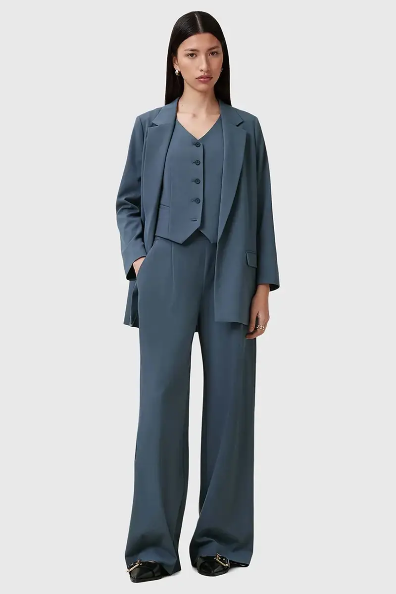 gilet ALEIDA colore blu W005QC miniatura 5