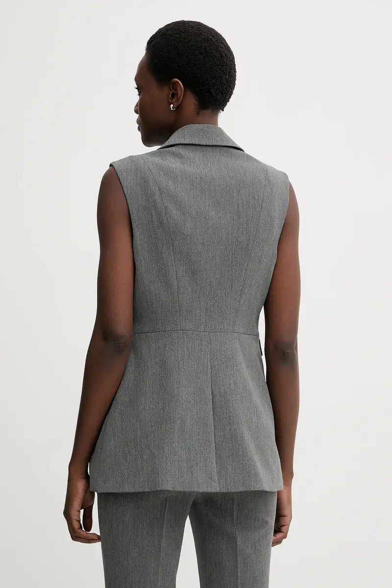 AllSaints Gilet Grigio 3956303 miniatura 3