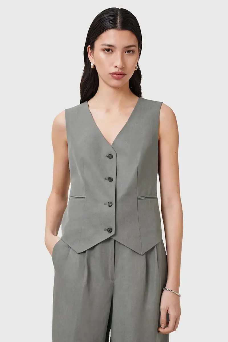 gilet AVERIE colore grigio W044QC