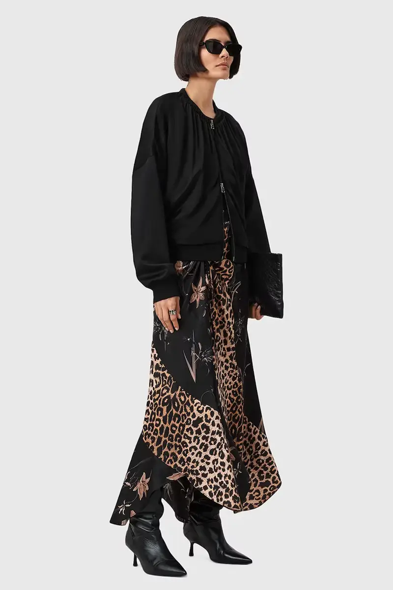 gonna ARLEEN colore nero W006RD