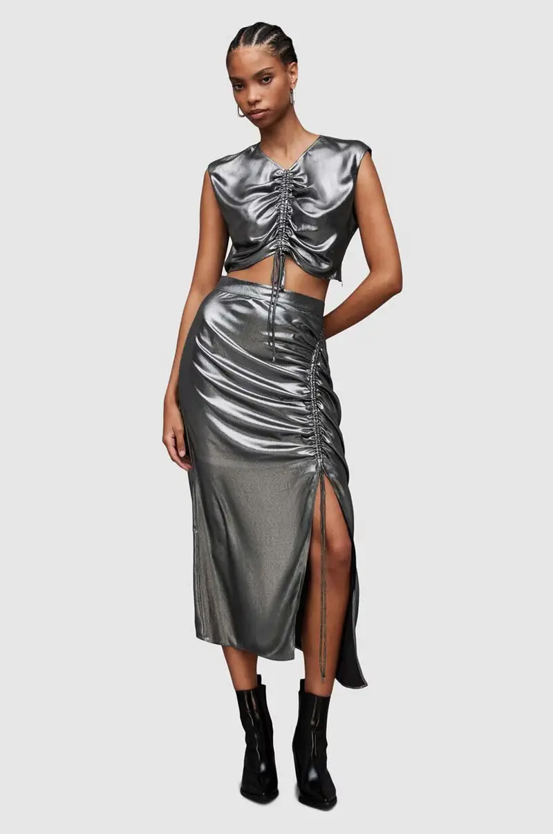 gonna Carla colore grigio