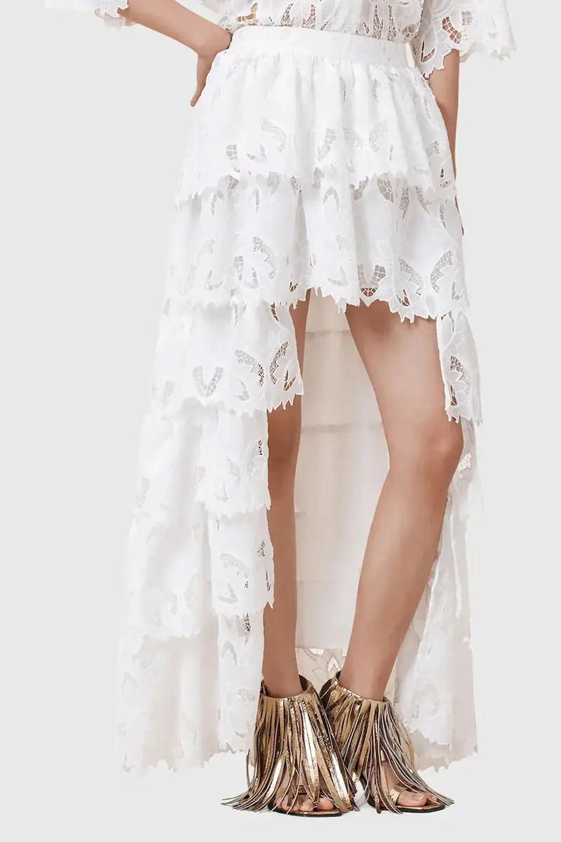 gonna CAVARLY colore bianco W096RC miniatura 2