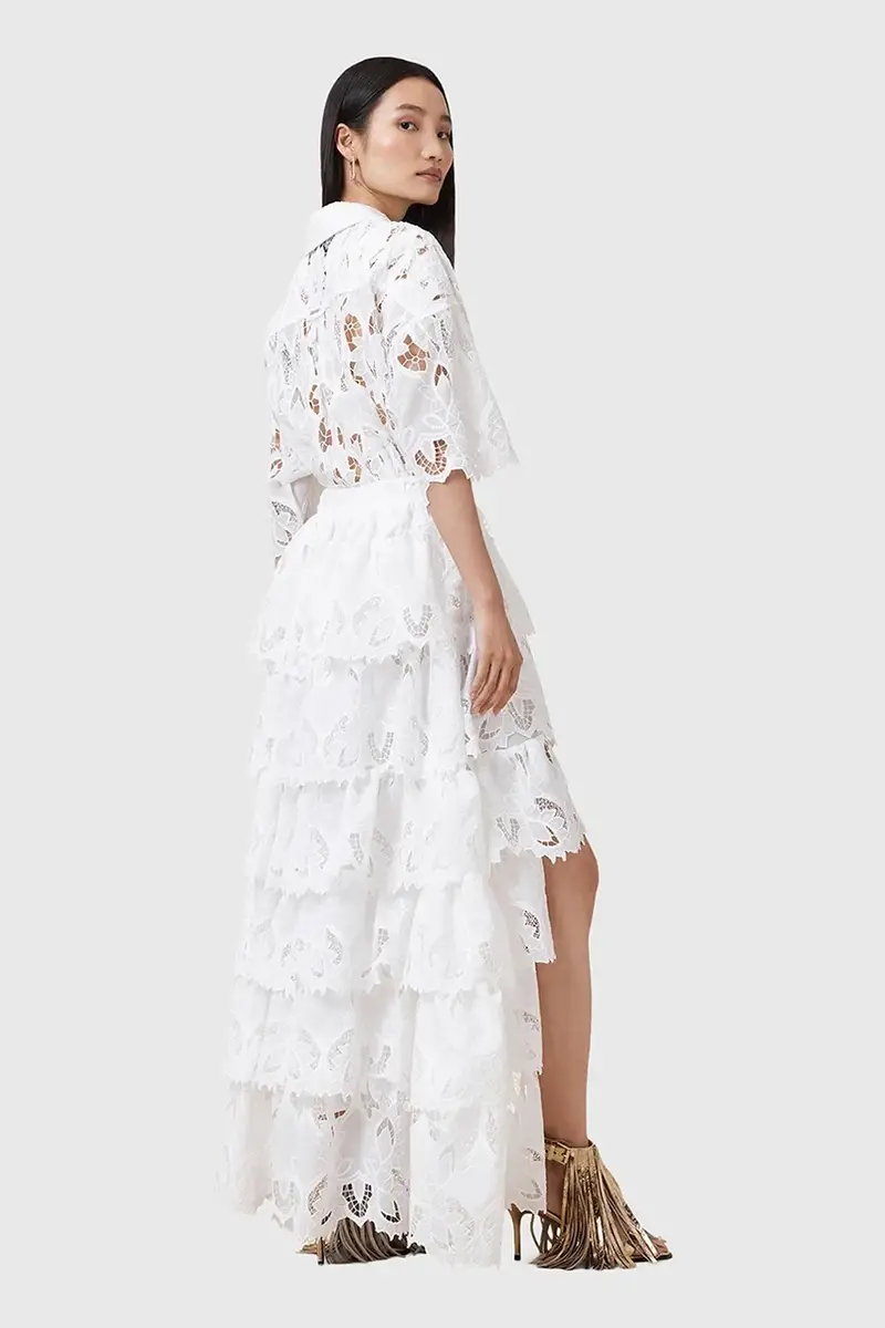 gonna CAVARLY colore bianco W096RC miniatura 4