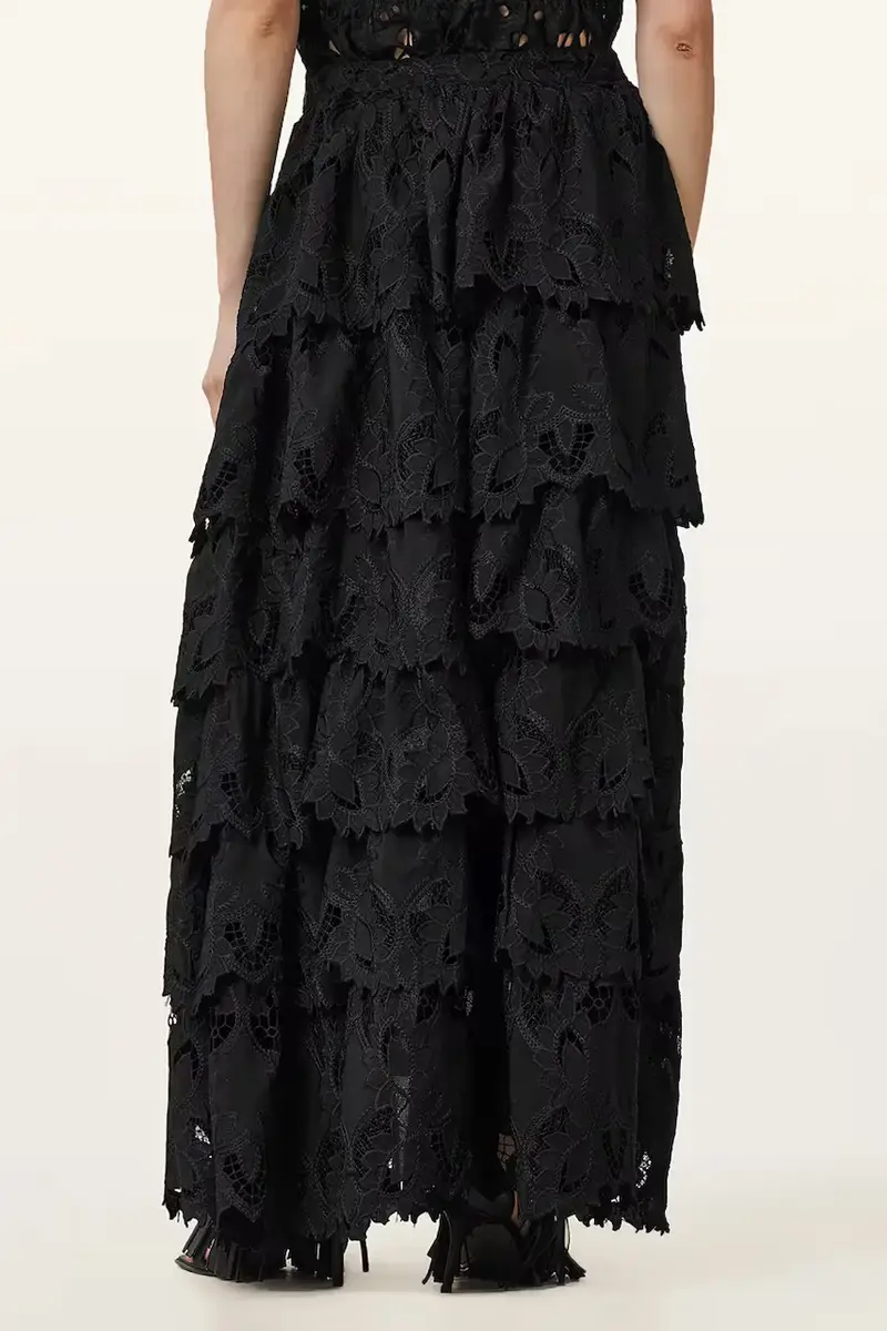 gonna CAVARLY colore nero W096RC miniatura 4