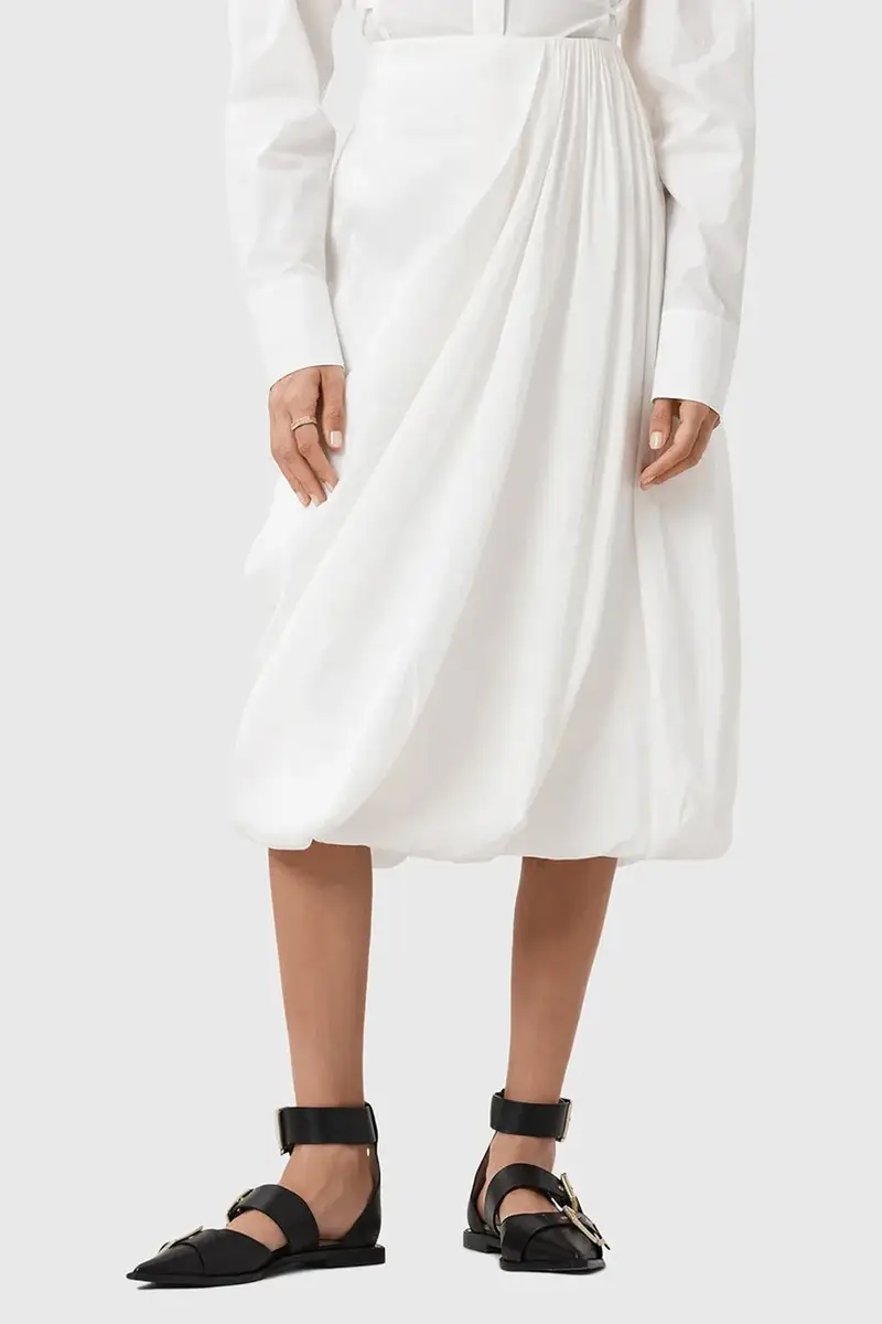 gonna NIA colore bianco W001RD miniatura 2