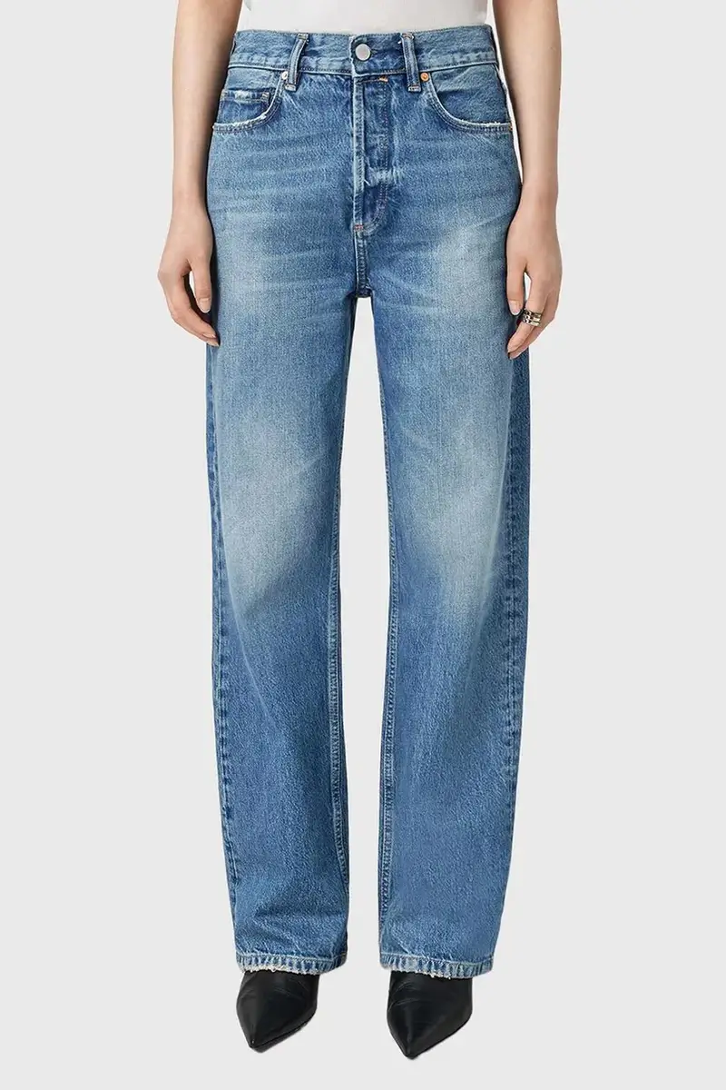 AllSaints Jeans Donna Blu 3767020 miniatura 2