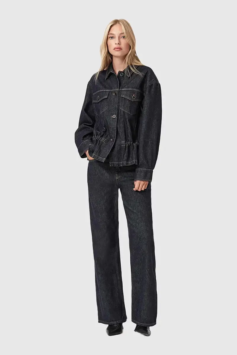 AllSaints Jeans Donna Nero 3778353