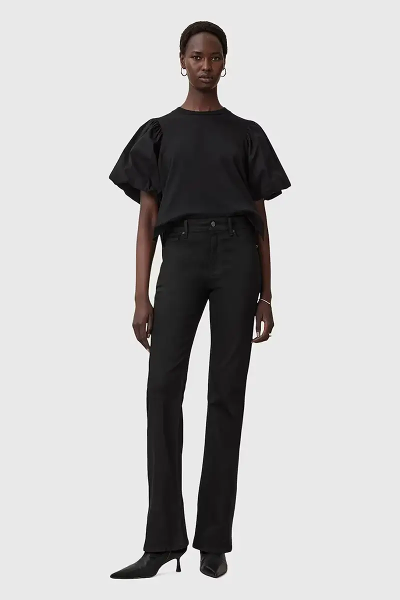 AllSaints Jeans Donna Nero 3776868