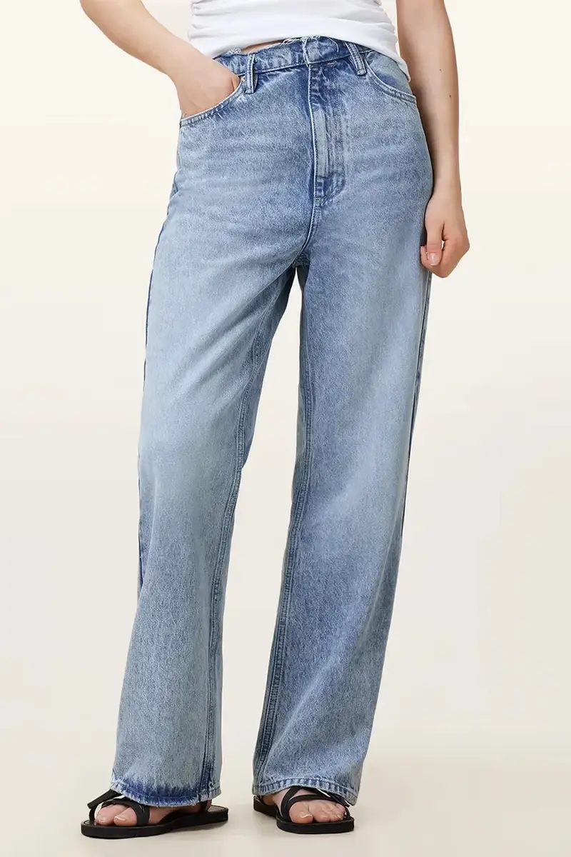 AllSaints Jeans Donna Blu 3313335 miniatura 2