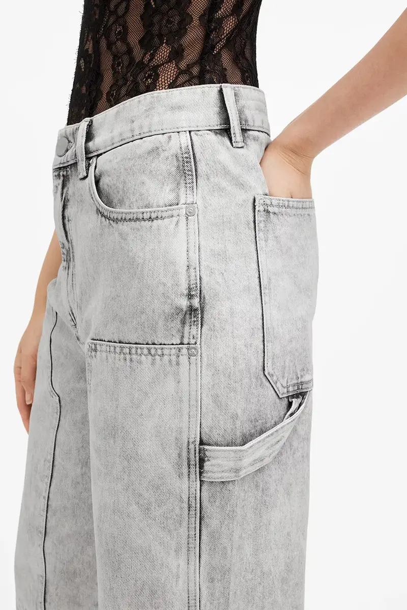 jeans in cotone MIA colore grigio W056EB miniatura 4