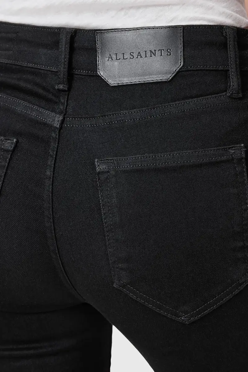 AllSaints Jeans Donna Nero 3627596 miniatura 4