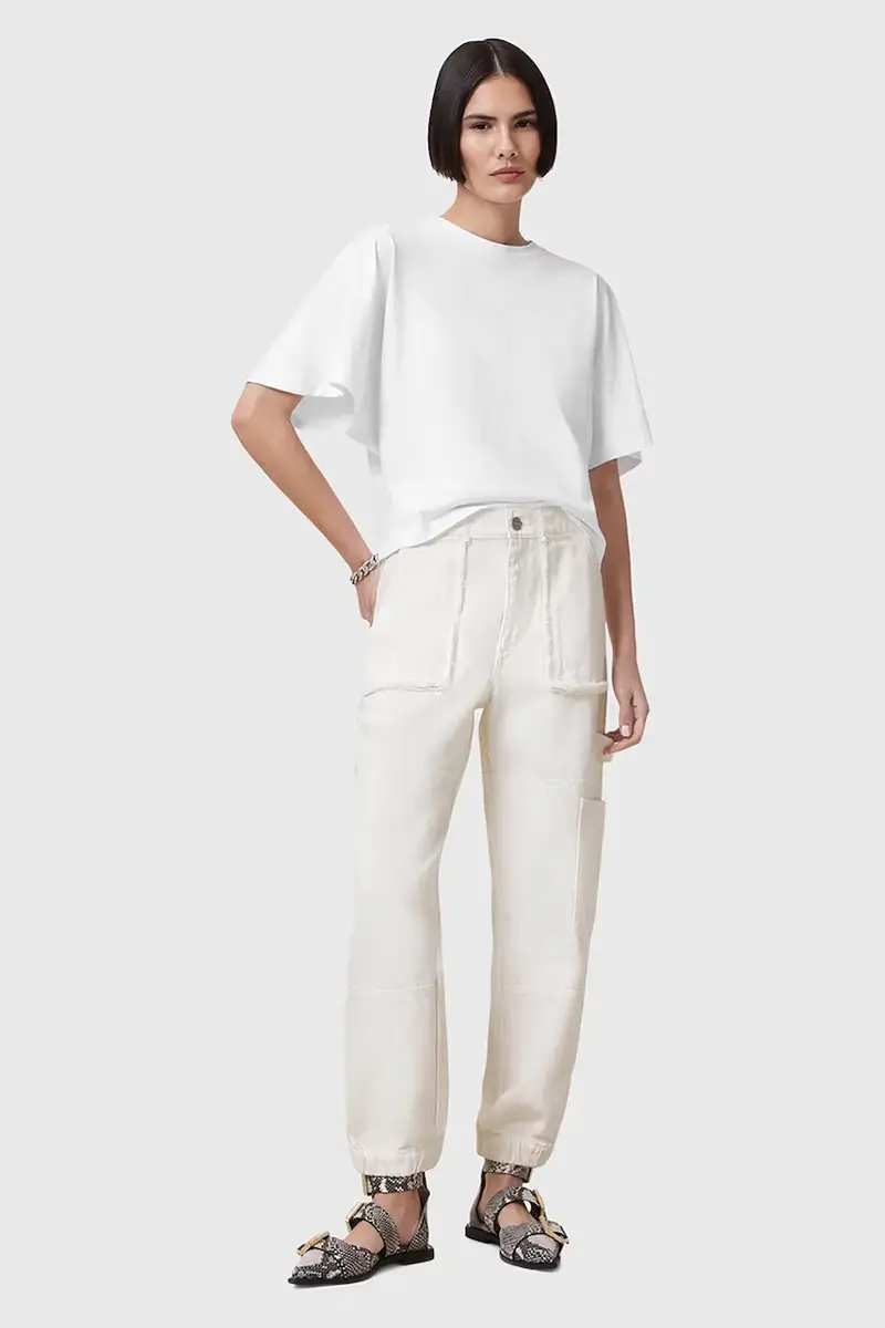 AllSaints Jeans Donna Bianco 3577159