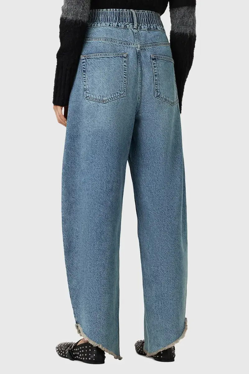 AllSaints Jeans Donna Blu 3435388 miniatura 4