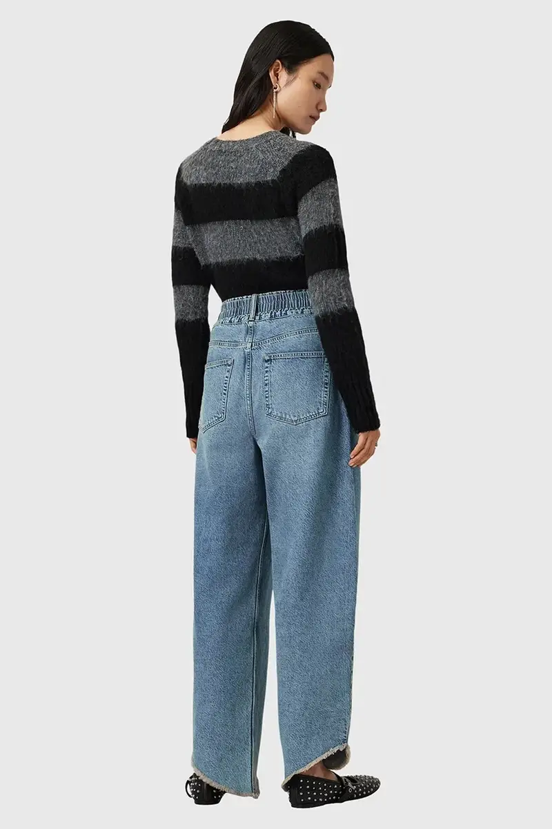 AllSaints Jeans Donna Blu 3435388 miniatura 5