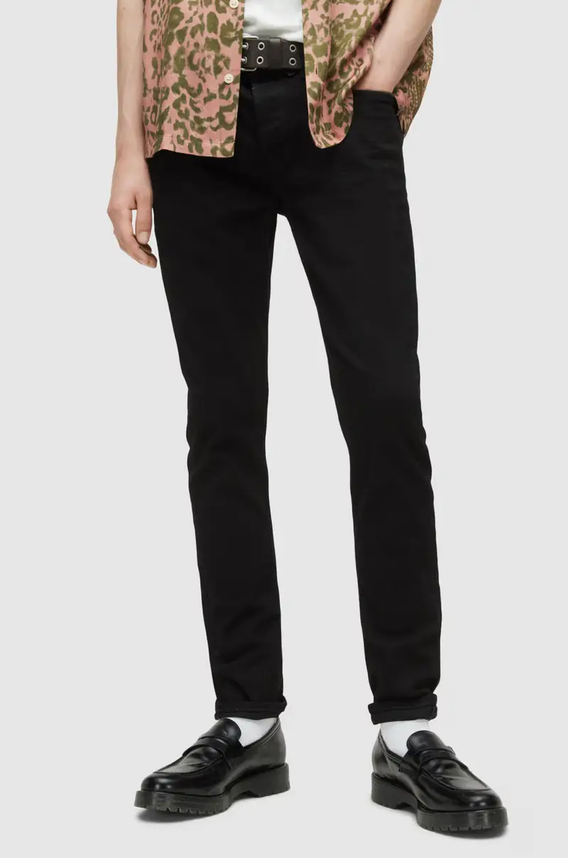 AllSaints Jeans Uomo Nero 3623427