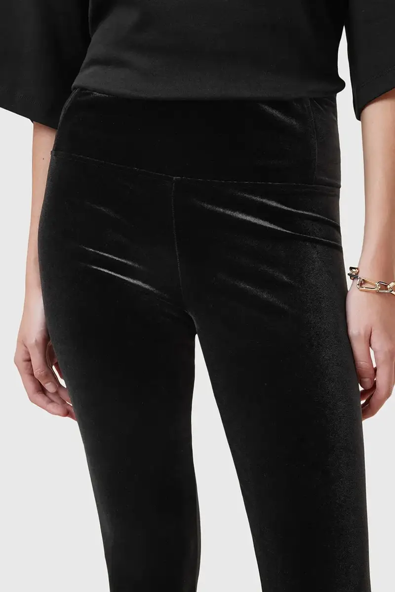 AllSaints Leggings Donna Nero 3263058 miniatura 3