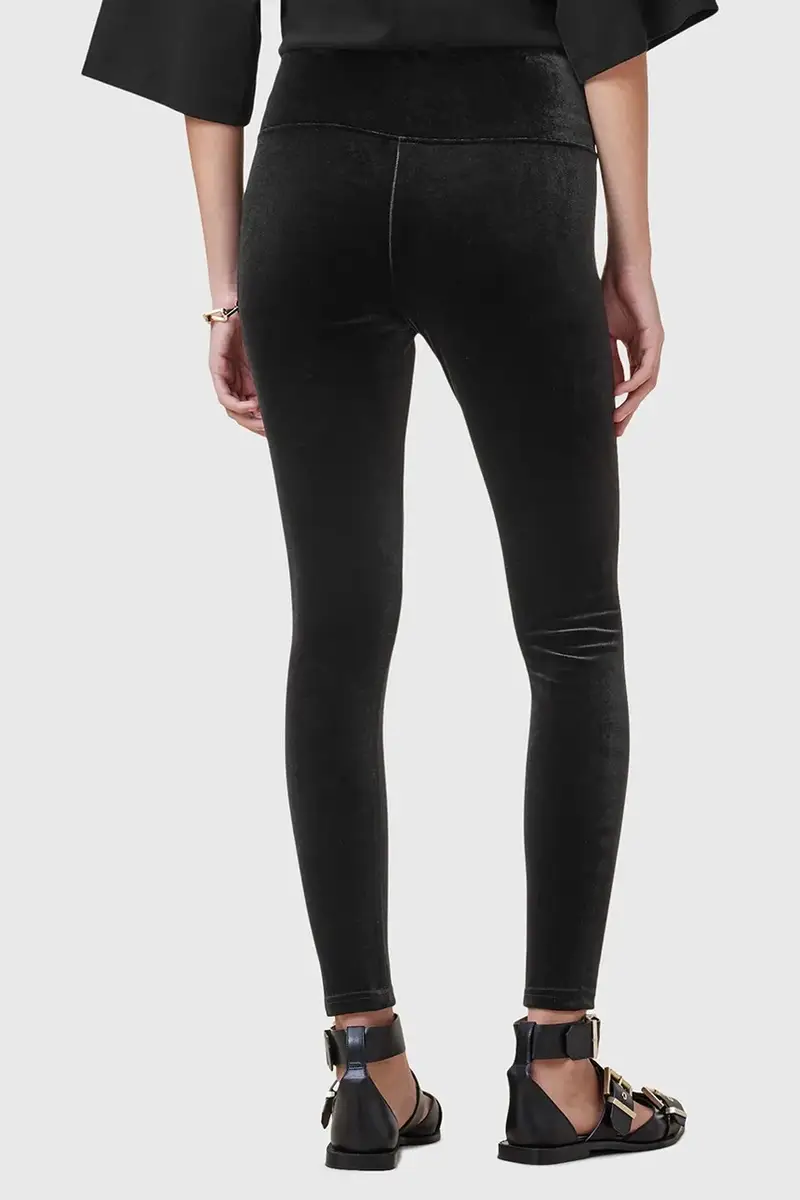 AllSaints Leggings Donna Nero 3263058 miniatura 4