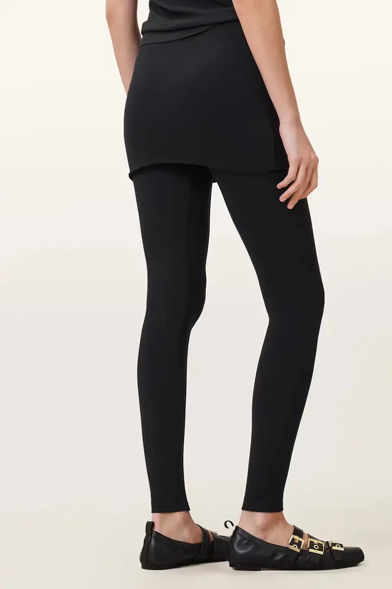 AllSaints Leggings Donna Nero 3426749 miniatura 4