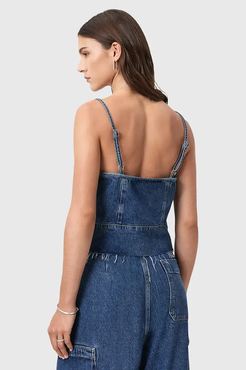 AllSaints Jeans Donna Blu 3582255 miniatura 4