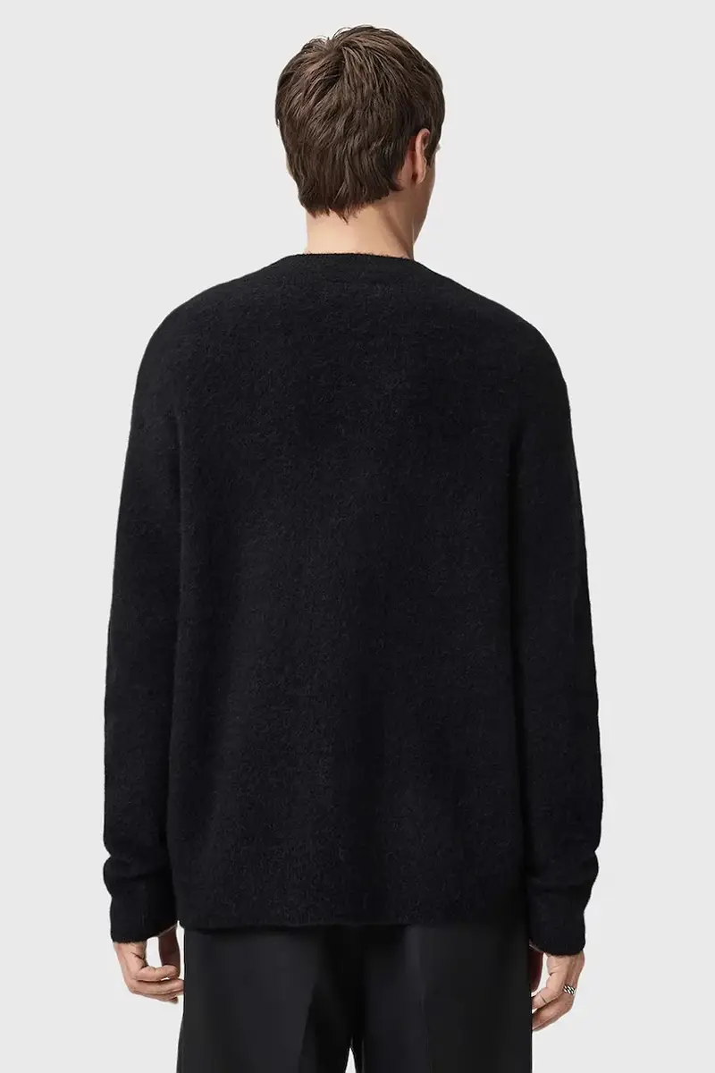 maglione con alpaca Nero miniatura 2