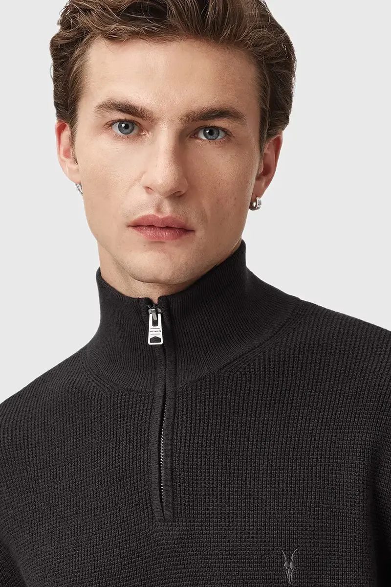 maglione con lana ASPEN colore grigio M090KB Marrone miniatura 2